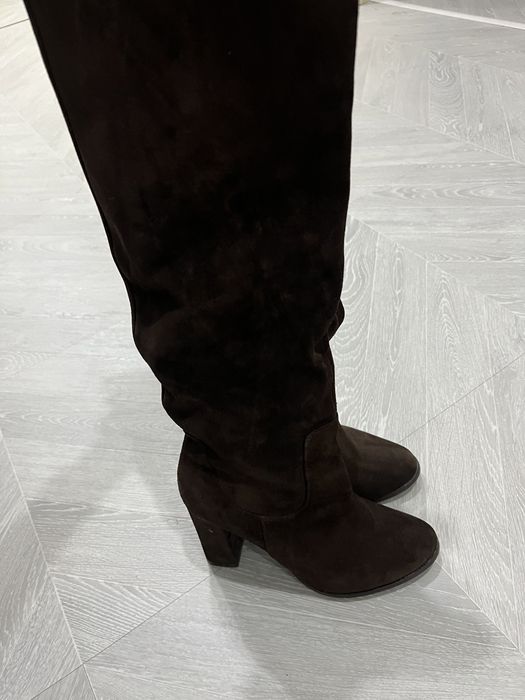 Ботфорты зимние 36 размер, длина выше колен.