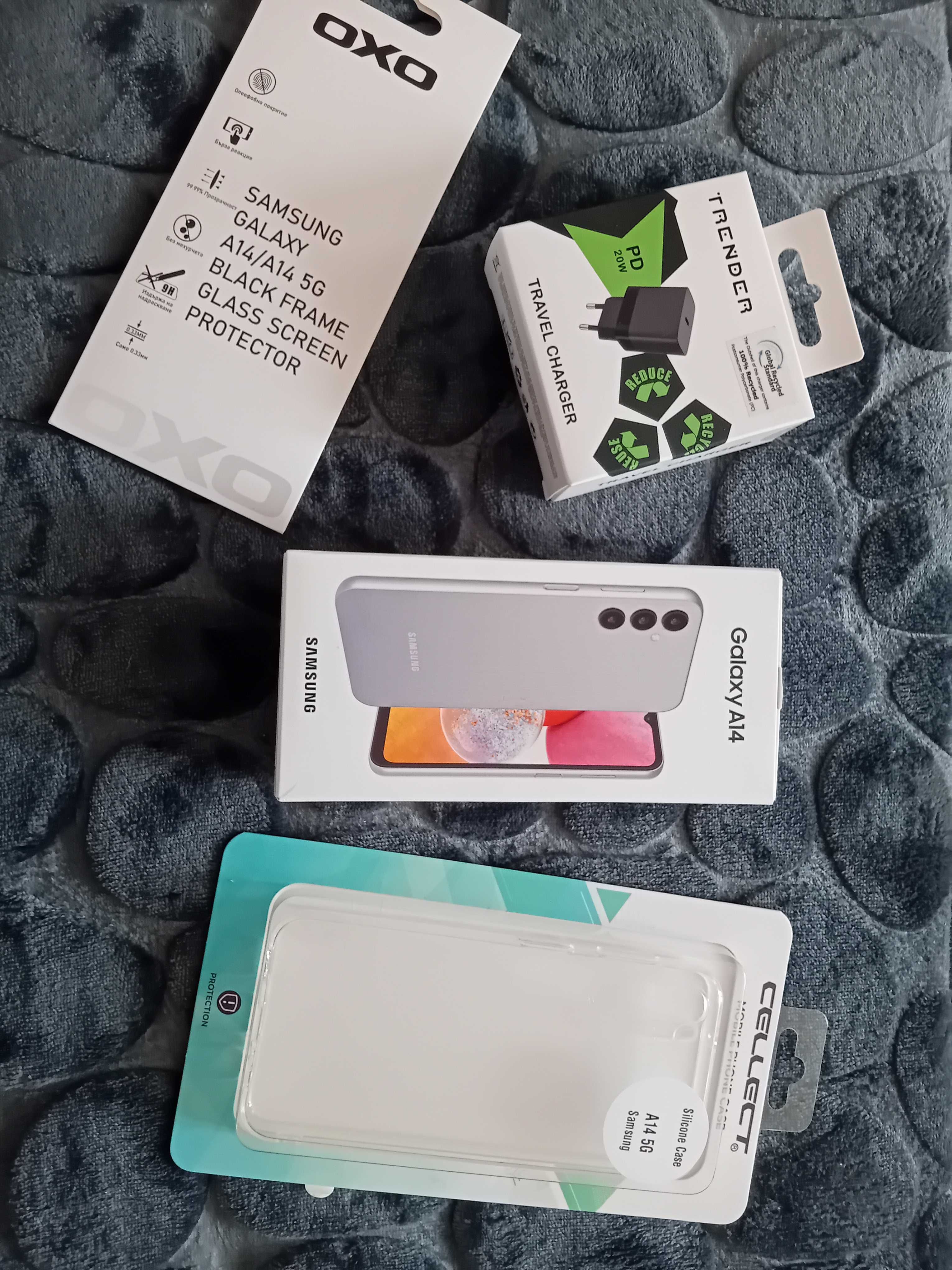 Samsung Galaxy A14, 128GB, 4GB RAM, Чисто нов