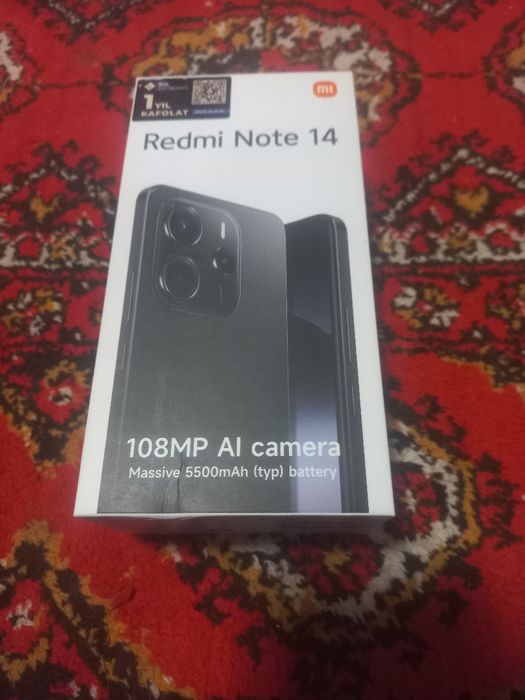 Redmi Note 14   6/128GB poket sim karta qòyilmagan