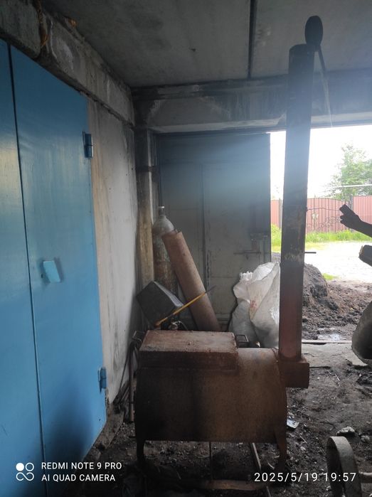 Печь металлическая