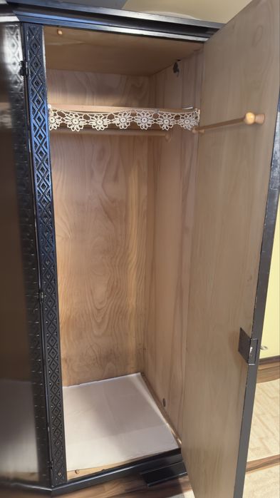 Vand set mobilier vintage din lemn de fag