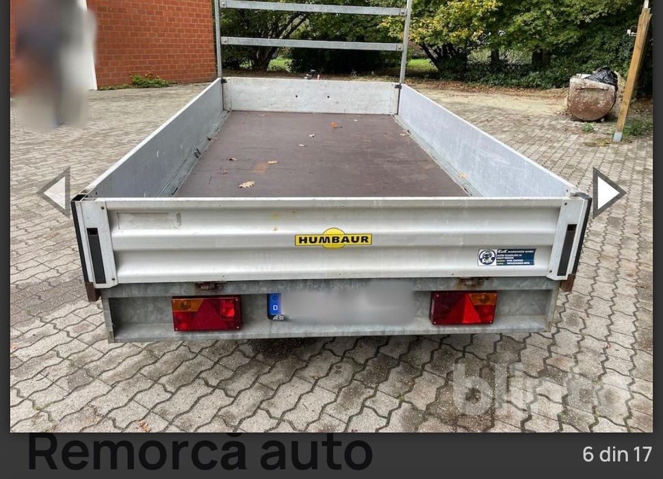 Remorca Humbaur Germania