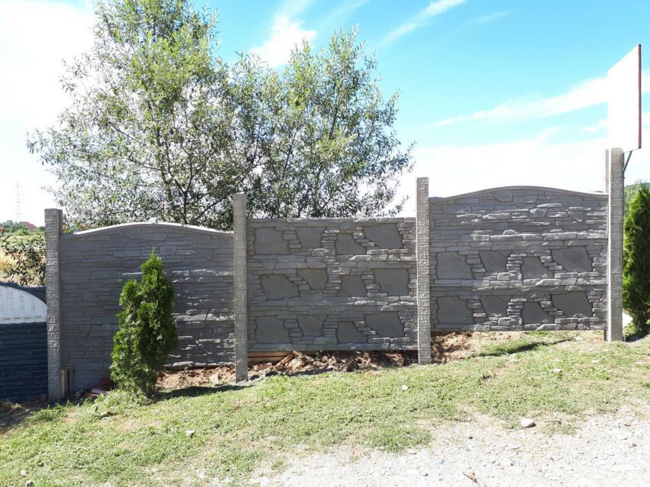 Gard din beton peste 30 de modele/gard beton/lacre gard/curte beton