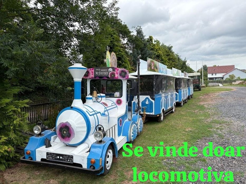 Trenulet numai locomotiva agrement inchiriez /vand 4 bucati stoc benzi