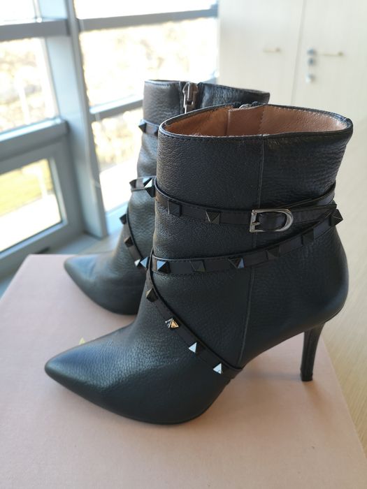 Botine piele elegante Marian