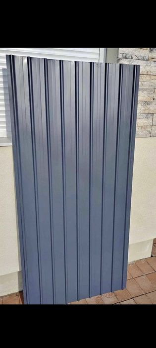 Tablă cutată zincată și Colorată