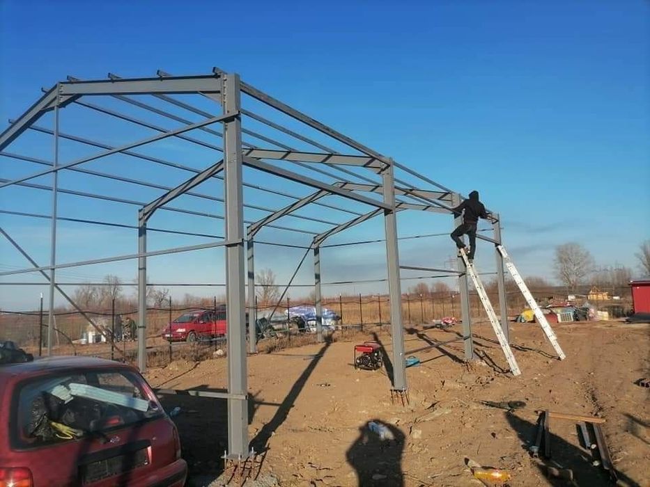 Vând hale metalice 10x20