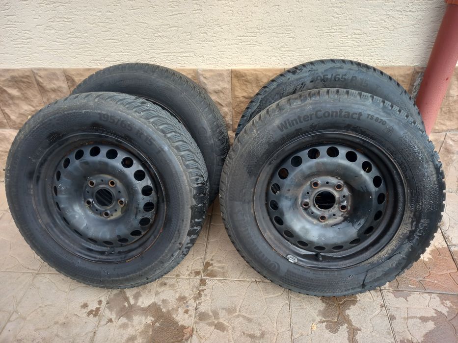 Jante Vw Golf 7 - anvelope iarnă 195/65/15