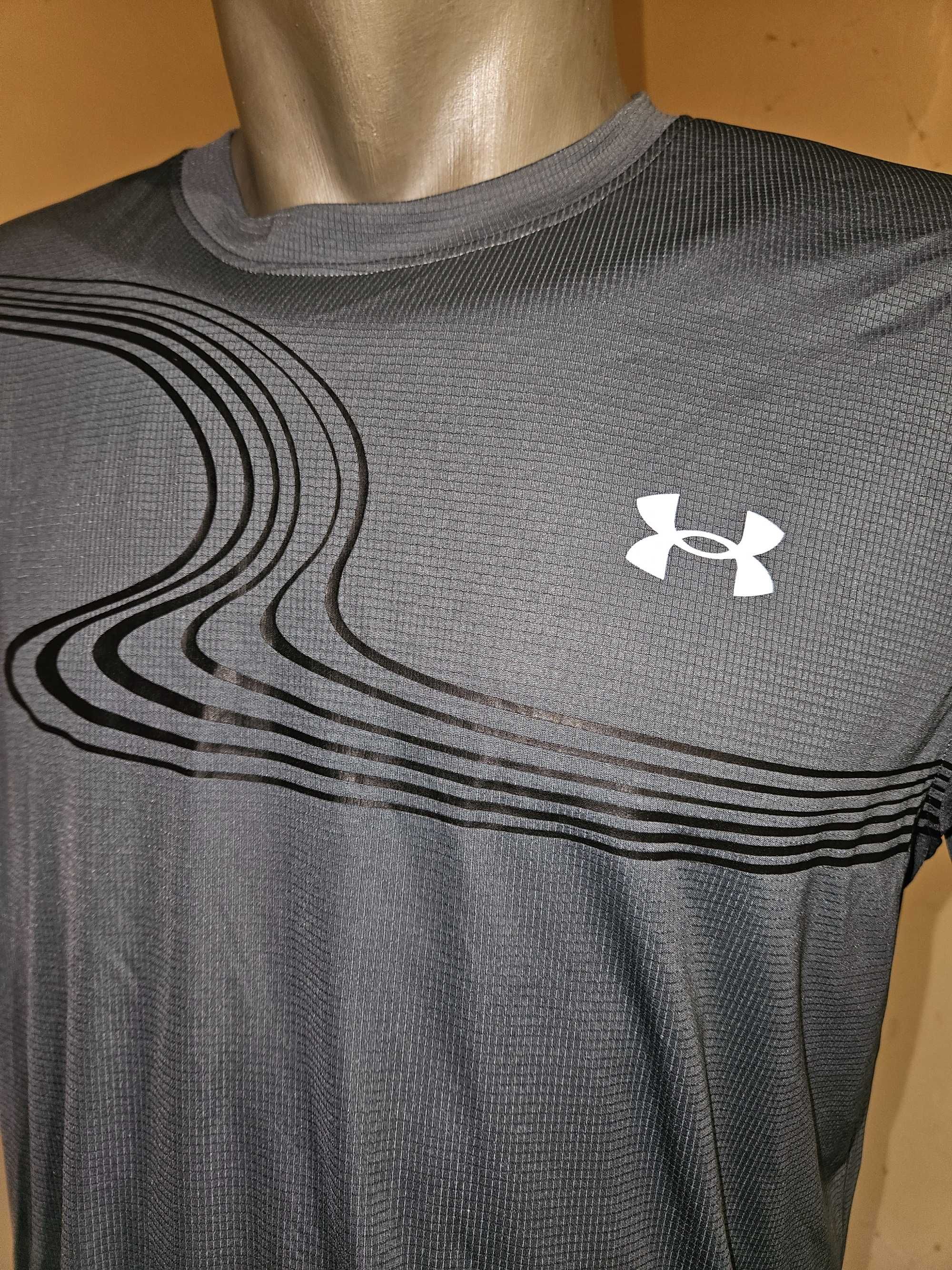 Нов Under Armour Run Trail Running Мъжка Тениска Спорт Ежедневна Раз.L