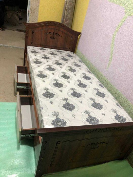 Кроват одинарный Kravat bir kishilik