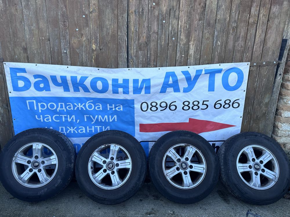 16 5х139.7 джанти с гуми цетки