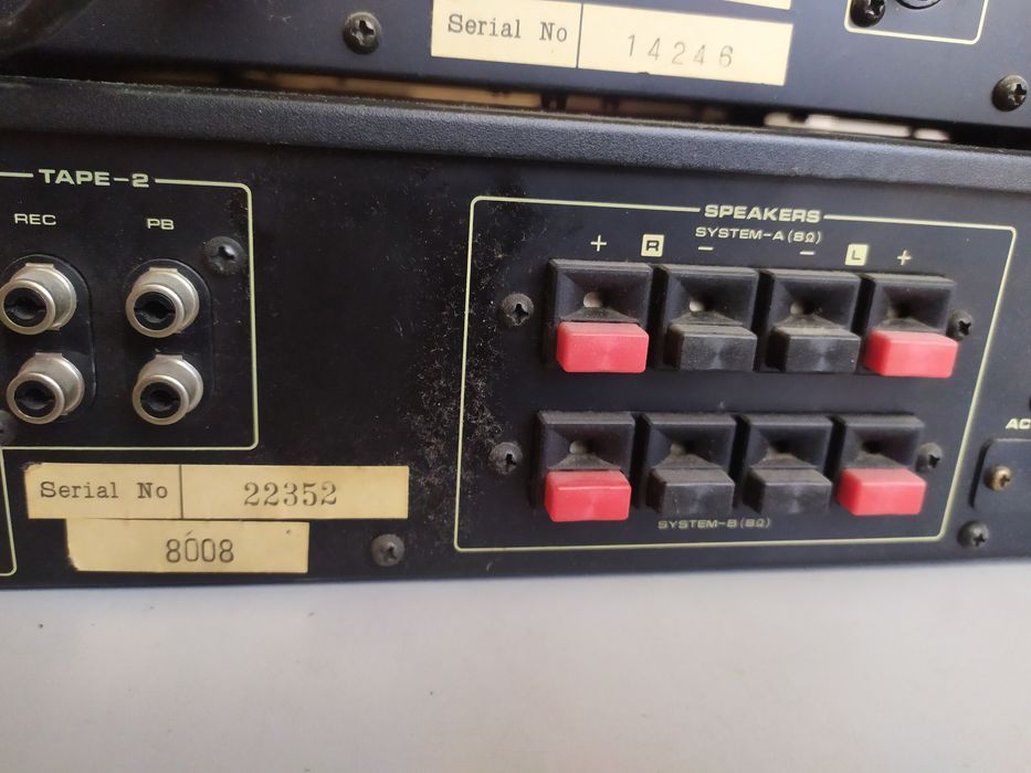 усилвате и тунер FISHER ca2030 fm 2121