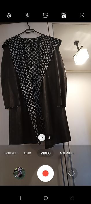 Trenchi  piele naturala