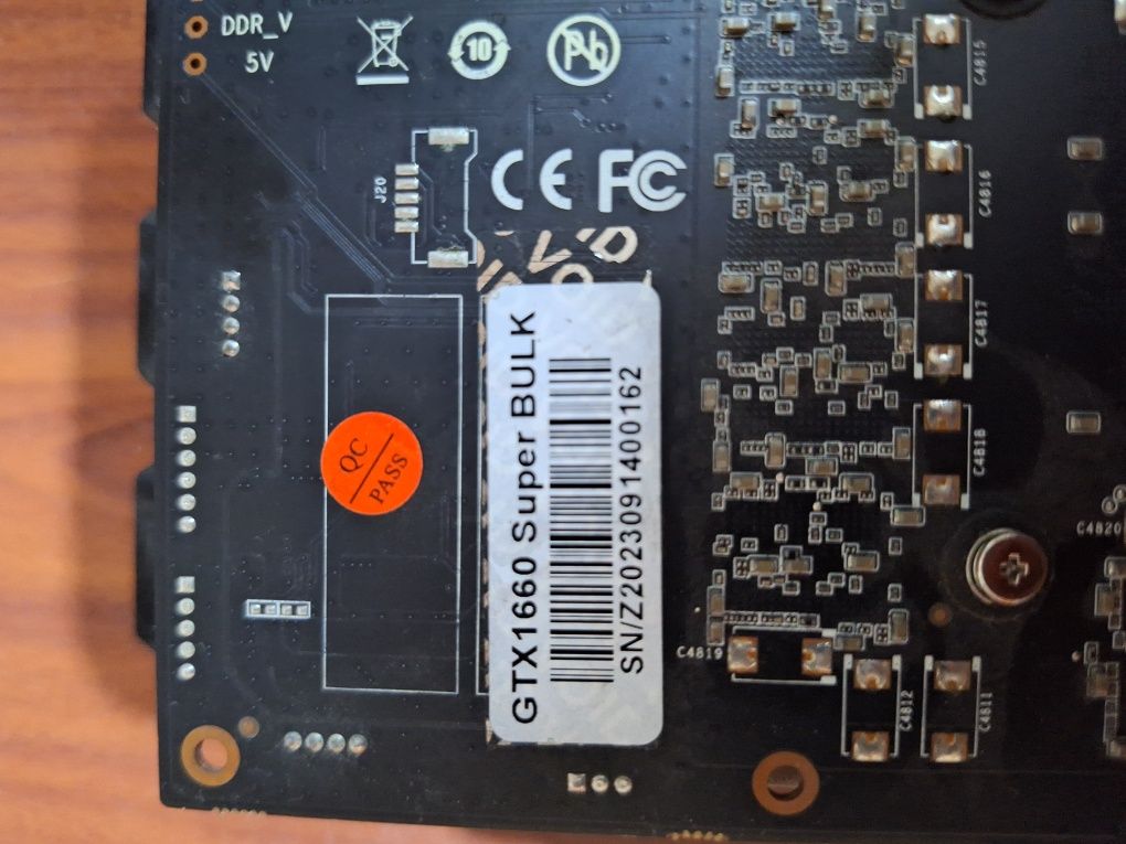 Недорого! Видеокарта GTX1660 6GB Super за 120 у.е!