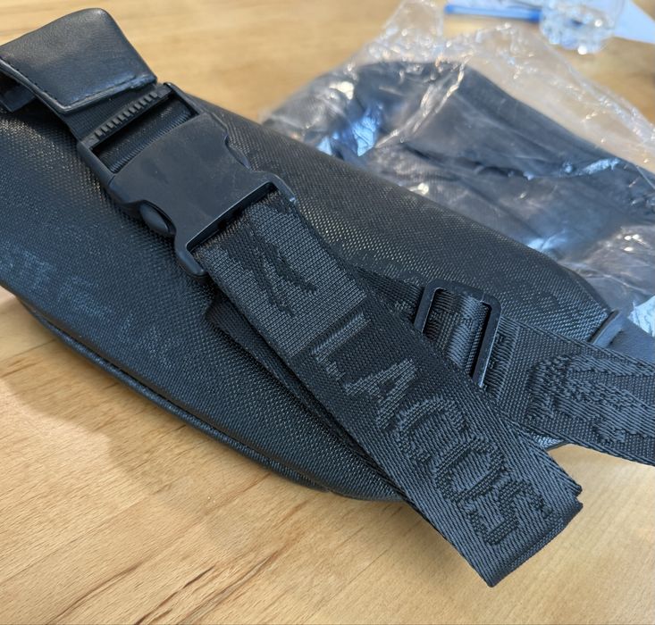 Кожена чанта Lacoste