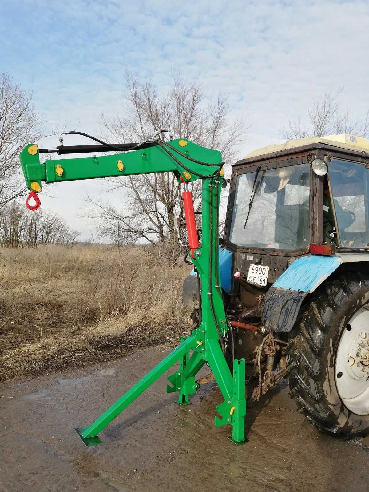 Кран ПТУ-1000  на МТЗ и аналоги навесной