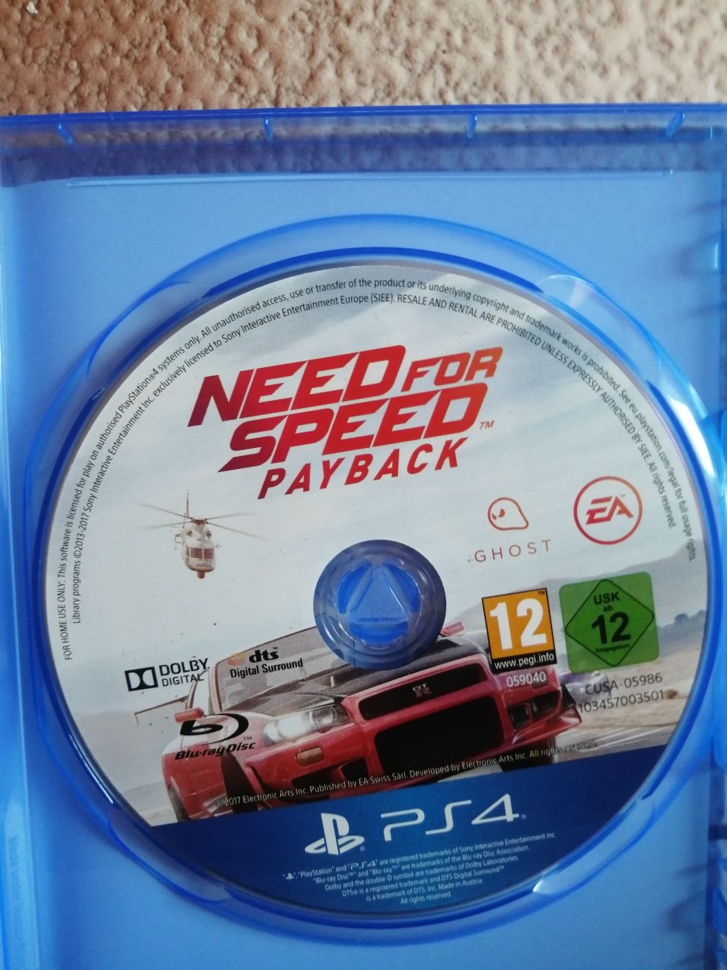 Need For Speed Payback PS4