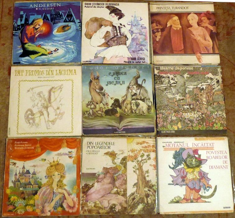 Disc Vinyl Povesti Povestiri Piese de de Teatru Radiofonic Electrecord