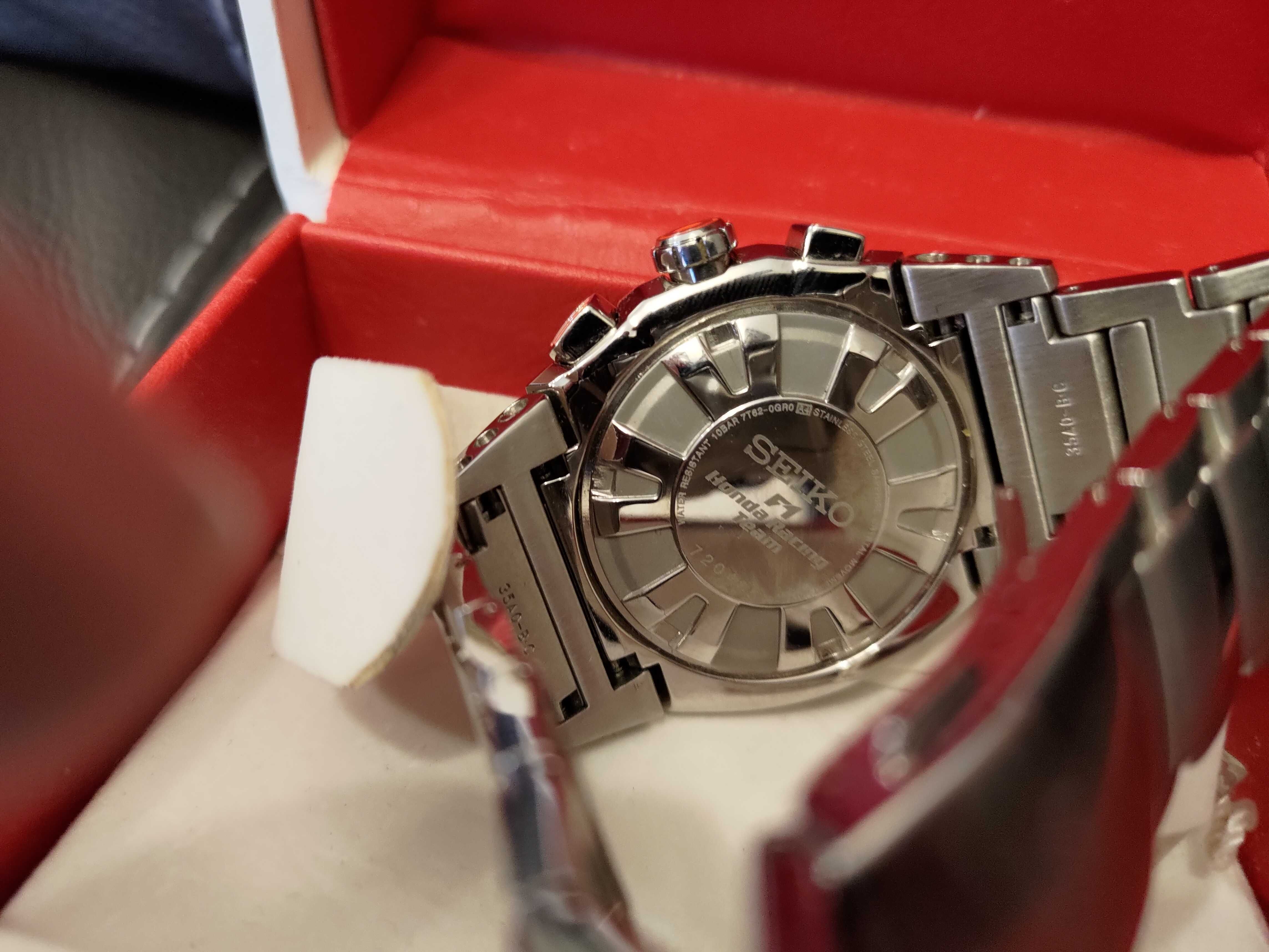 Часовник Seiko F1 Honda Racing Team Sportura Limited Edition. Като Нов