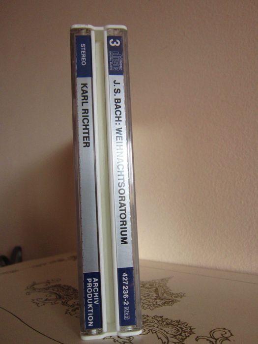 cadou rar Bach Oratoriul de Craciun Karl Richter 1984 CDx3 impecabile