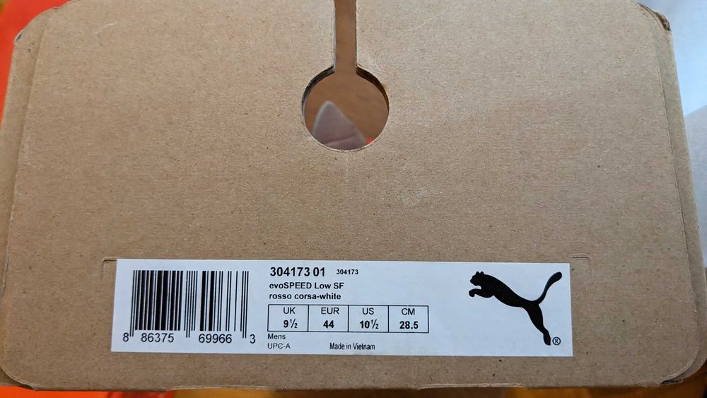Puma evoSPEED Low SF Scuderia Ferrari rosso corsa alb - 44eur
