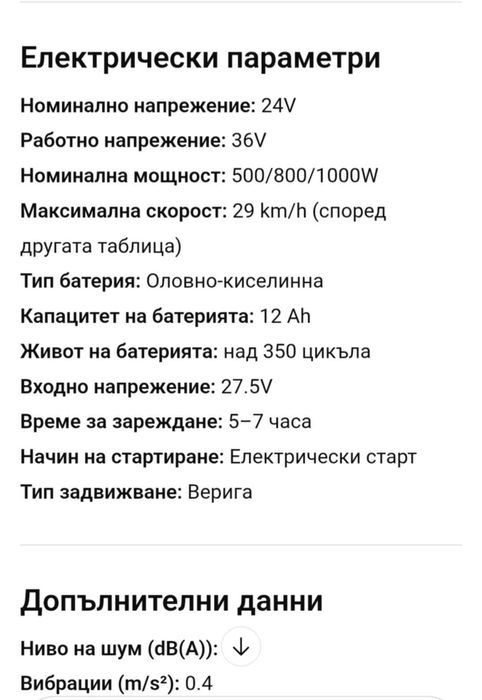 Електрически скутер