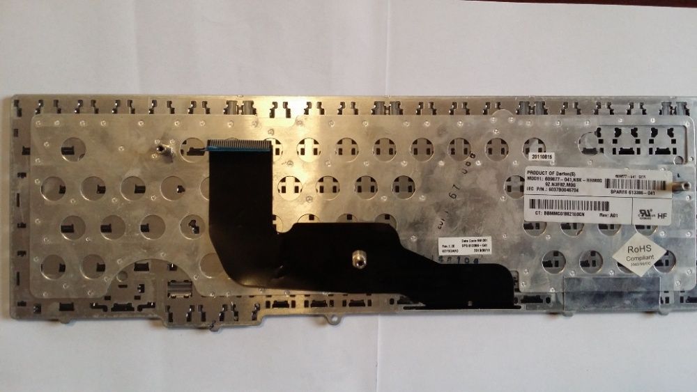 Tastatura laptop HP Probook 6555b, Model: 609877-041, Spare HP 613386