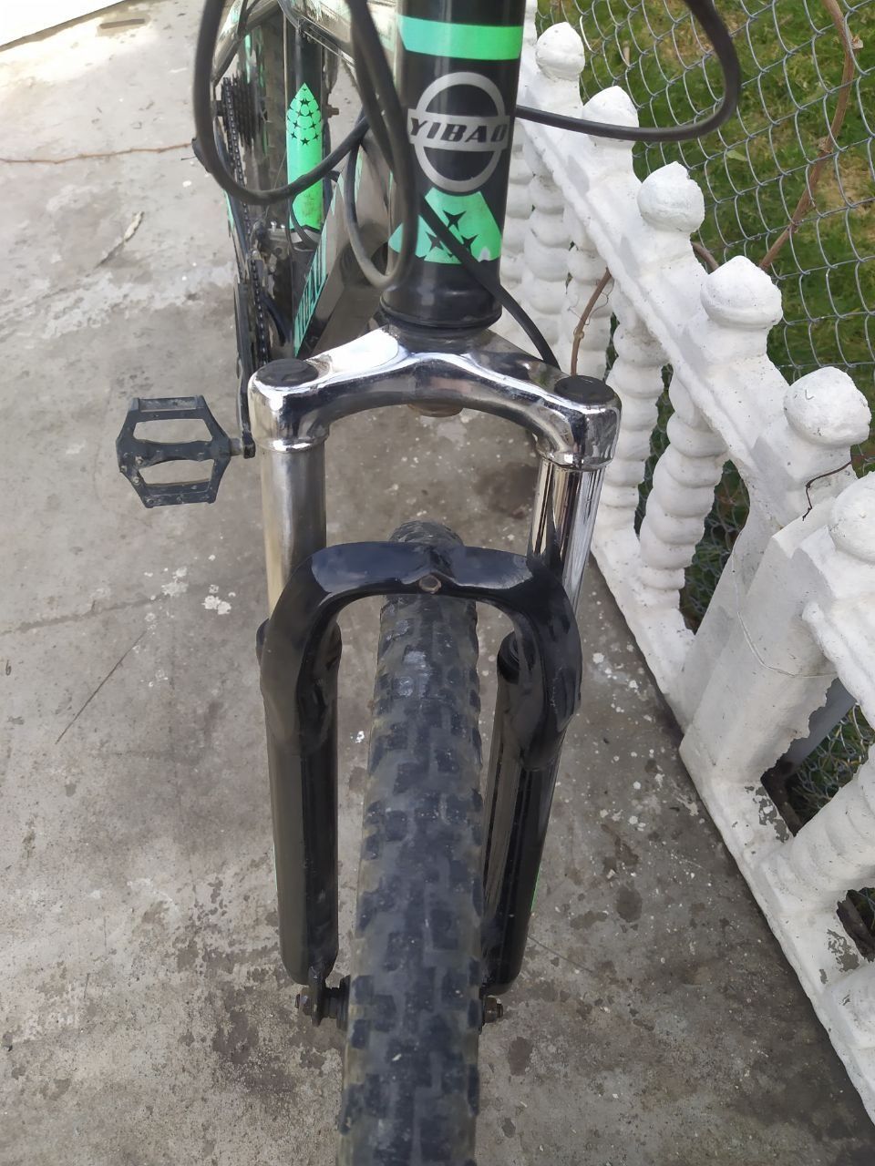 Велосипед Yibao зелёный