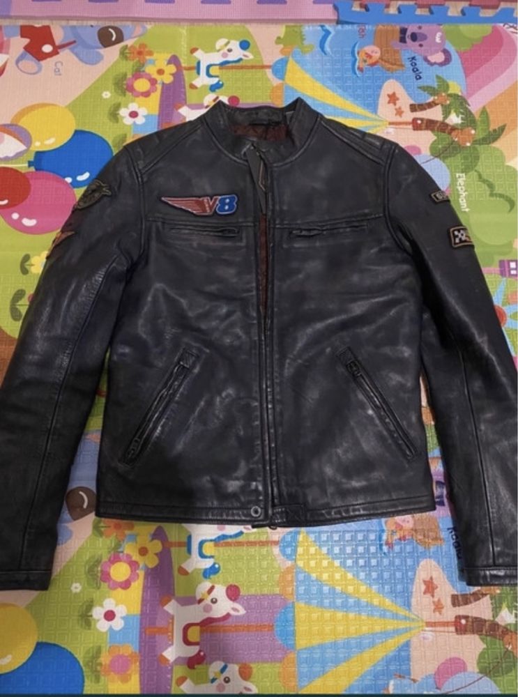 Geaca piele superdry