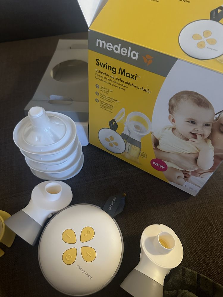 Електрическа двойна помпа за кърма Medela Swing Maxi Двуфазна