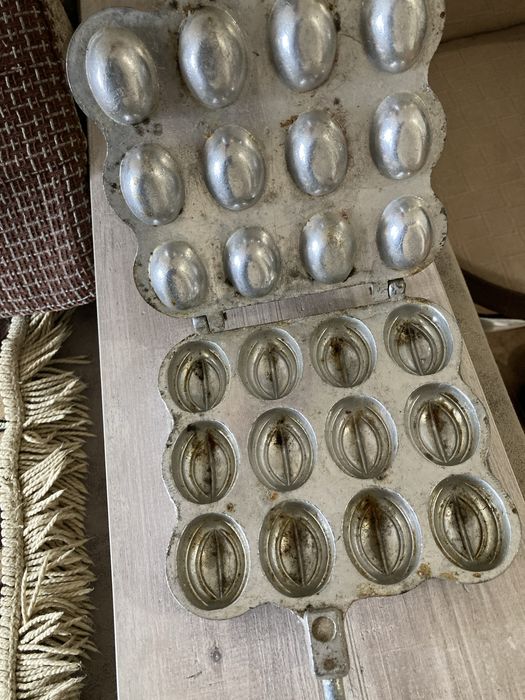 вафельница орешки и грибочки