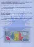 Bancnota 2000 de lei eclipsa sera:1A,Nr586