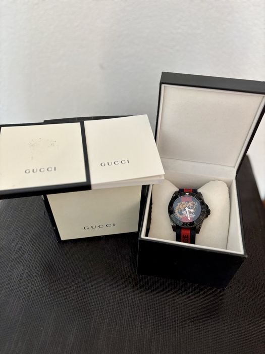 Gucci Dive Tiger 45MM ceas