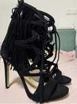 Pantofi Guess Abria Fringe Heels - originali