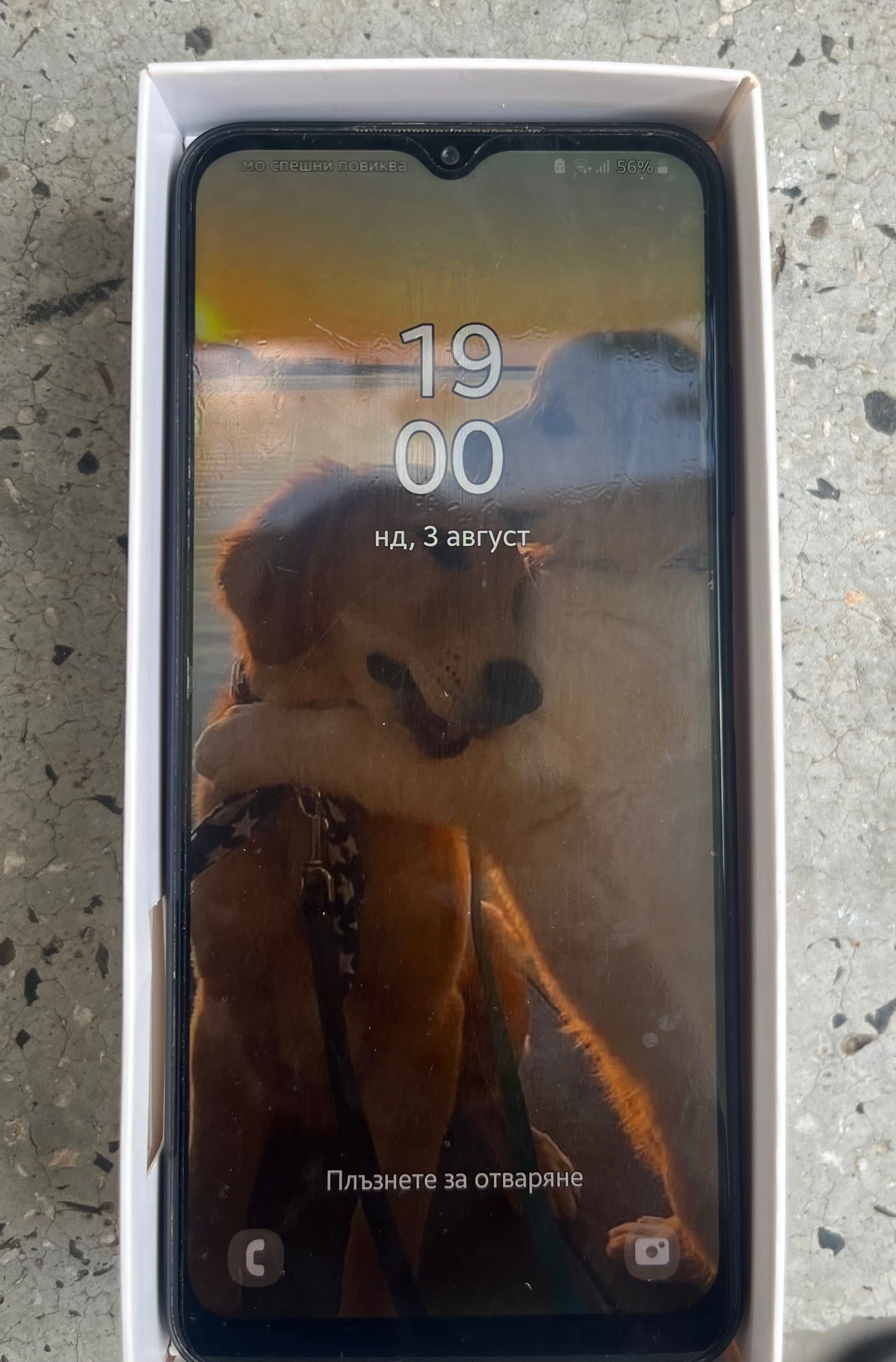 Samsung A22 128 GB +кейс и зарядно