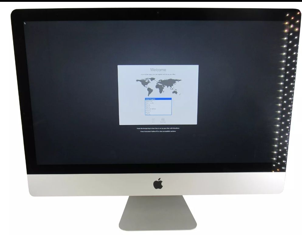 Apple iMac 27" (Late 2013) A1419, Core i5 3.20GHz  8GB DDR3 1TB HDD