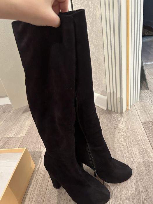 Етік қыстық ұзын биік өкшелі