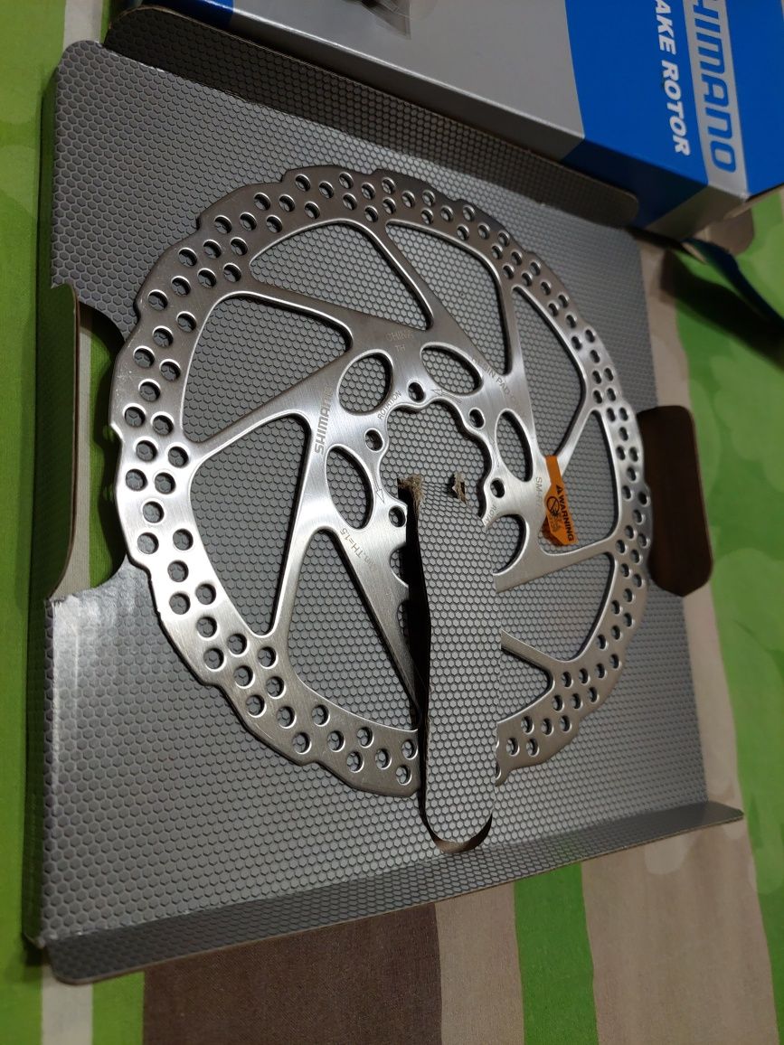 Спирачен диск за велосипед Shimano 180mm