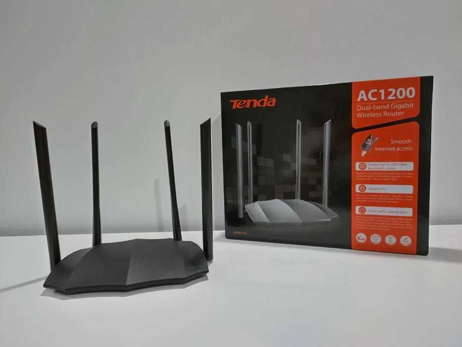 Router Wireless Tenda AC8 | AC1200 | Dual Band | Gigabit | Wi-Fi Rapid