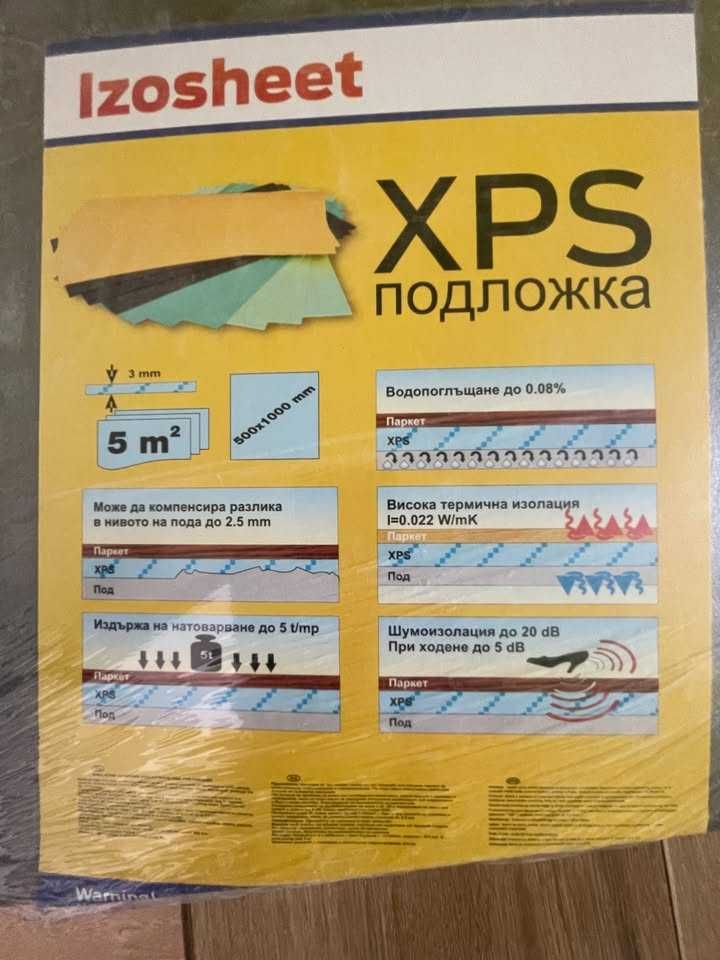 Продавам изолация подложка 3мм. изгодно