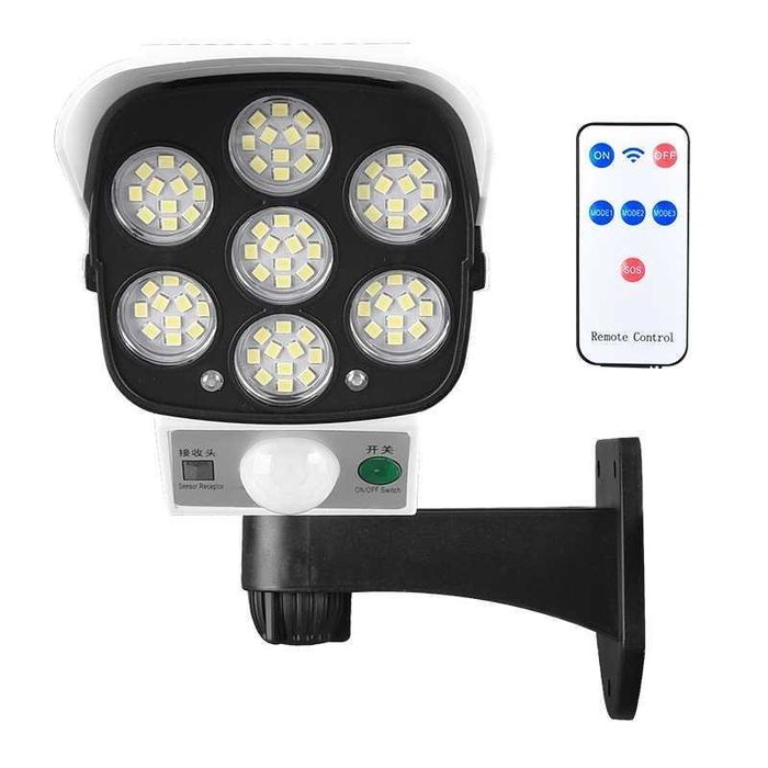 Camera Falsa Proiector, Camping cu Panou Solar, Senzor de Miscare