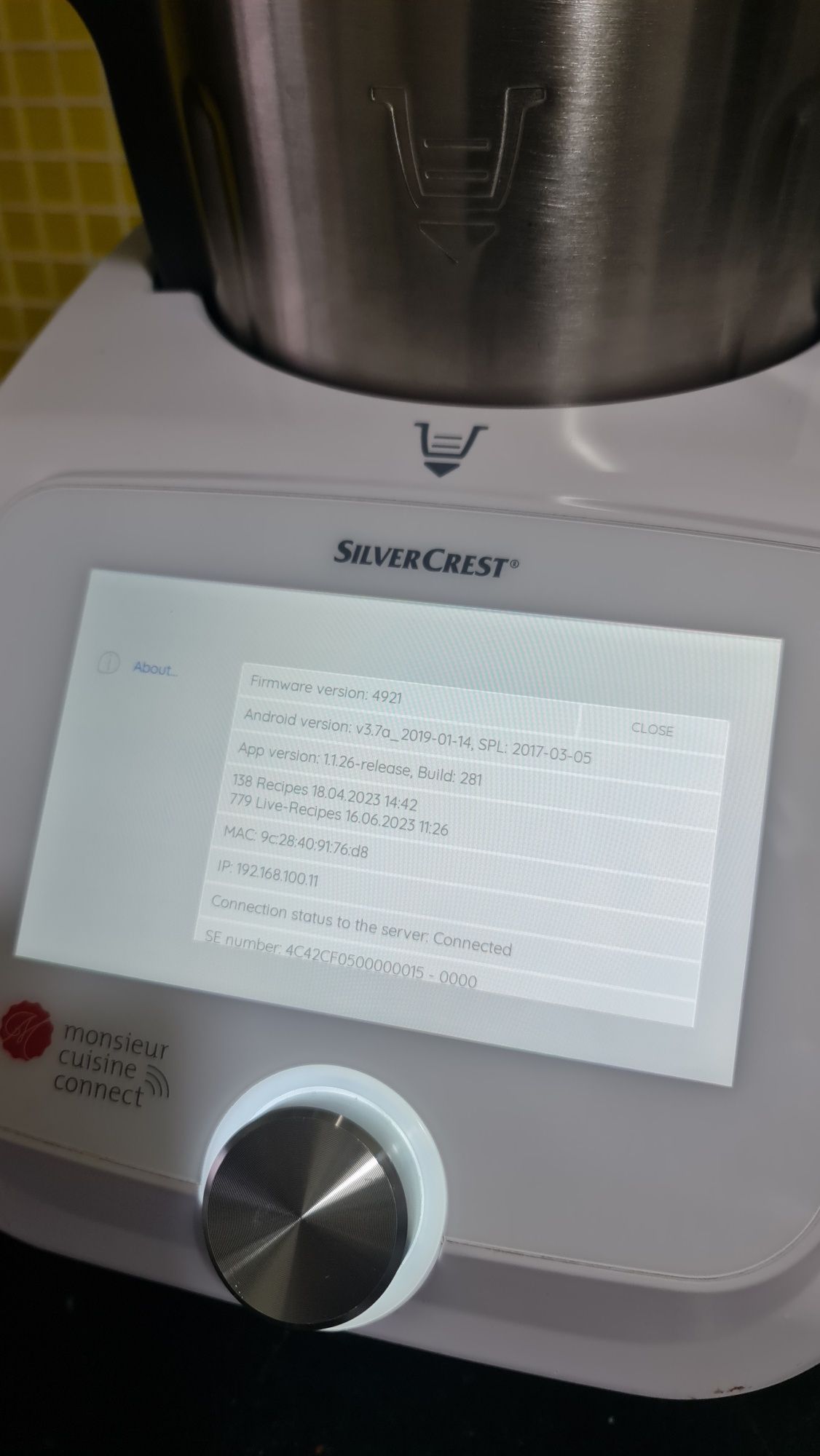 Monsieur Cuisine Connect gen Thermomix robot bucatarie multifunctional