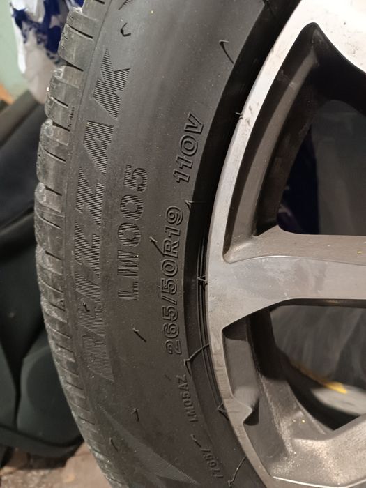 Джанти с гуми   265/50/19 5х114.3 Bridgestone