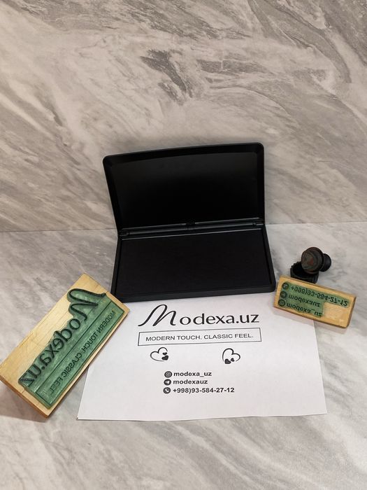 Muxr shtamp tayyorlab baramiz