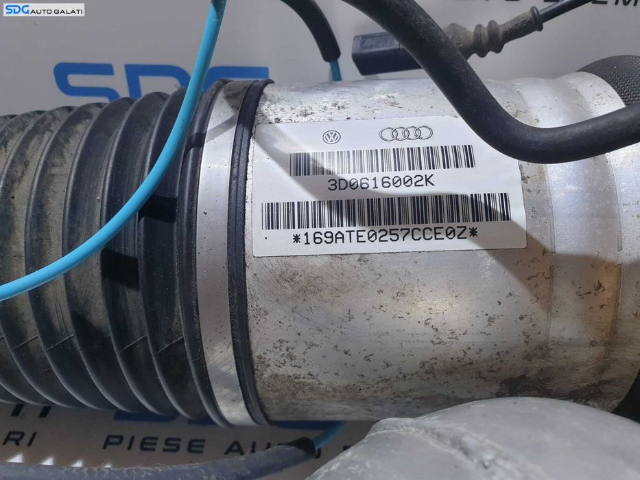 Rezervor Acumulator Butelie Presiune Aer Suspensie Amortizoare Telescoape Volkswagen Phaeton 2002 - 2016 Cod 3D0616201