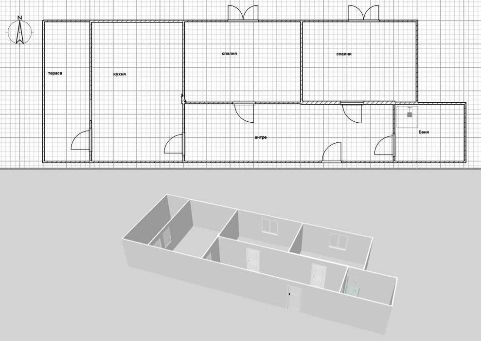 Продава се Тристаен апартамент в Варна, Възраждане 1 - 55 кв.м за 1491 €/кв.м - Снимка #15