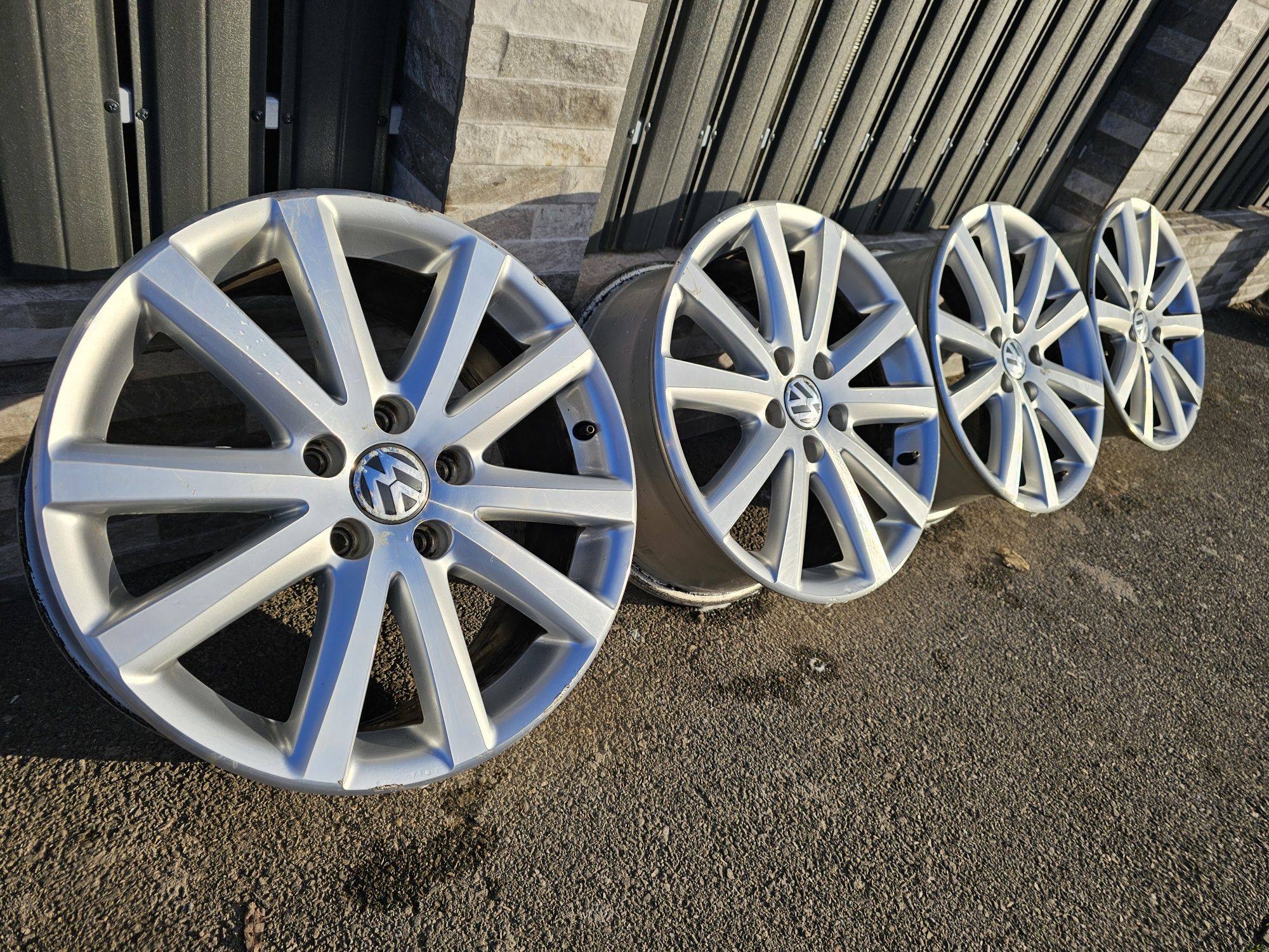 Jante aliaj VW , 5x112, R17, diamondcut, 7.5J, ET47 EOS/Golf/Passat