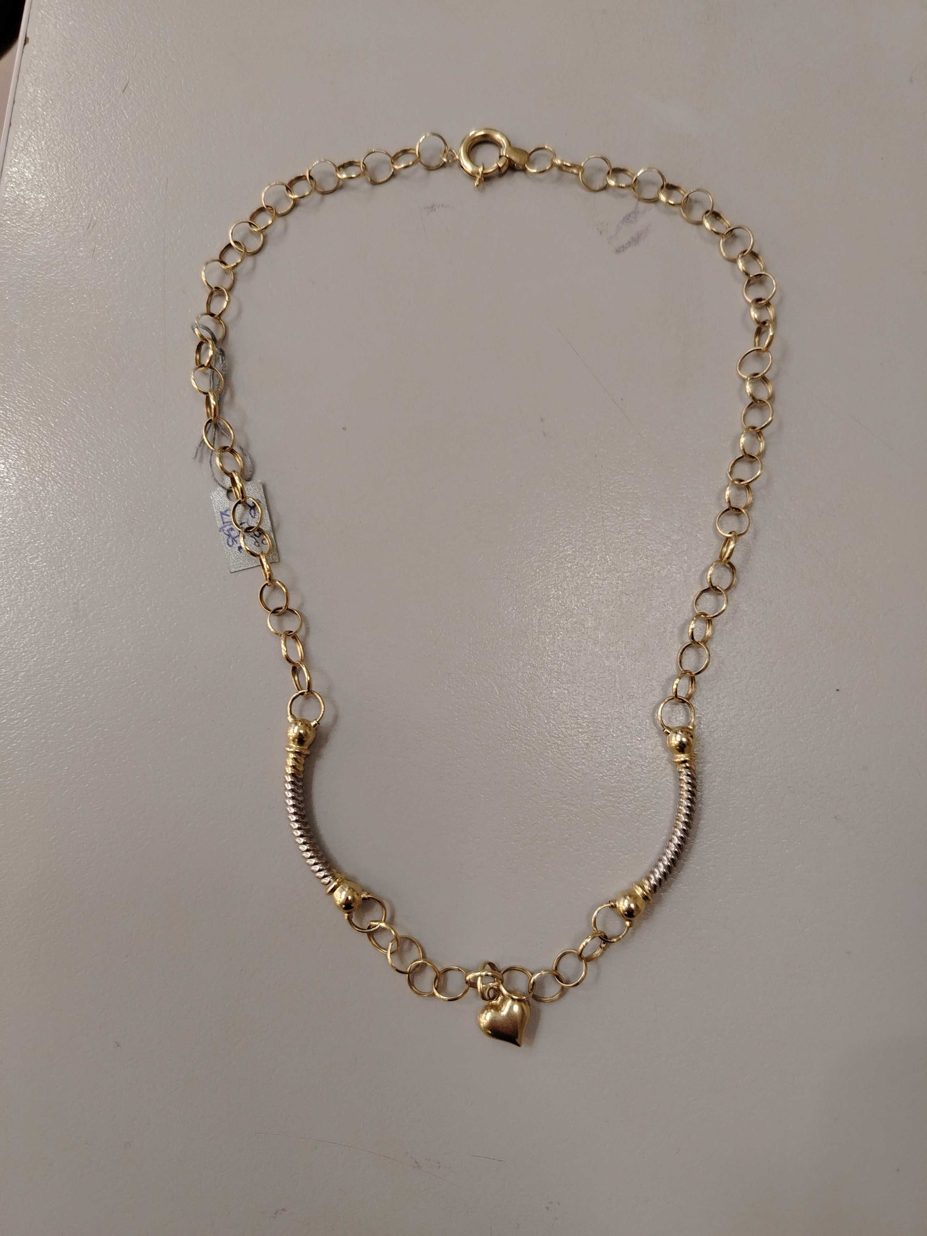 Продавам златен комплект BVLGARI - гривна и колие
