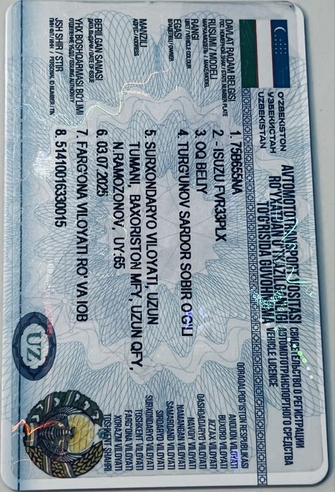 Isuzu eng arzon narxlarda faqat bizda