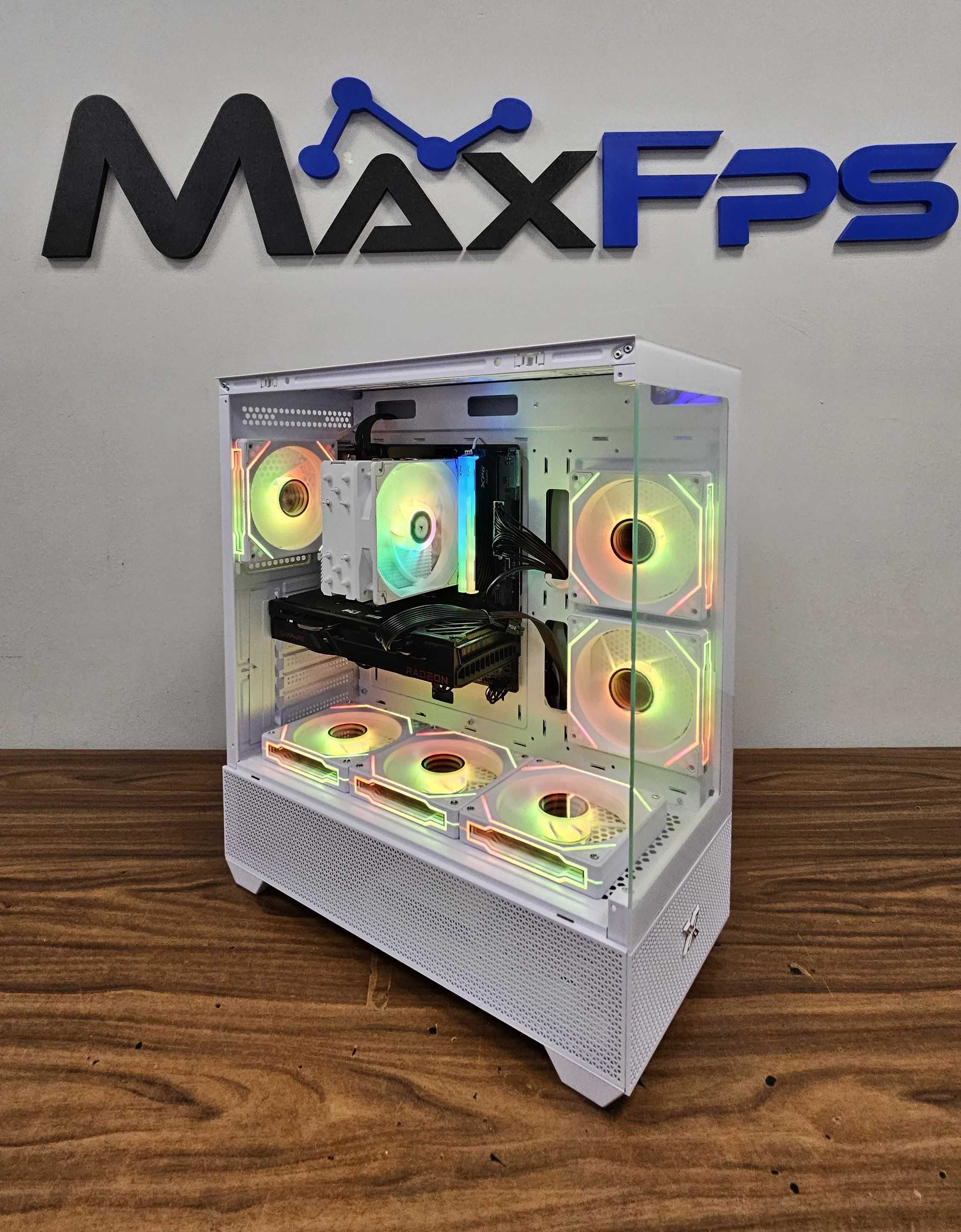 НОВО! RTX 5060 8GB, Ryzen 5 7500f, 32GB RAM, 700W Геймърски компютър
